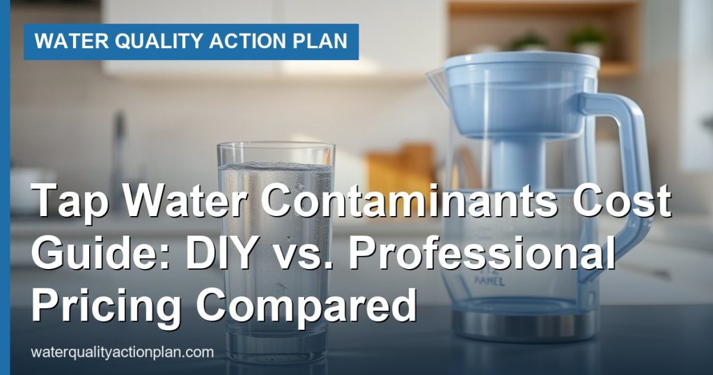 Tap Water Contaminants Cost Guide: DIY vs. Professional Pricing Compared