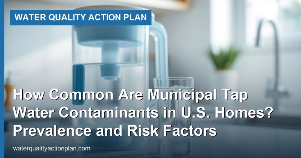 How Common Are Municipal Tap Water Contaminants in U.S. Homes? Prevalence and Risk Factors