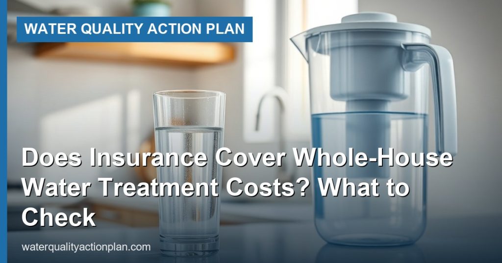 Does Insurance Cover Whole-House Water Treatment Costs? What to Check