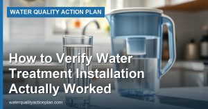 How to Verify Water Treatment Installation Actually Worked
