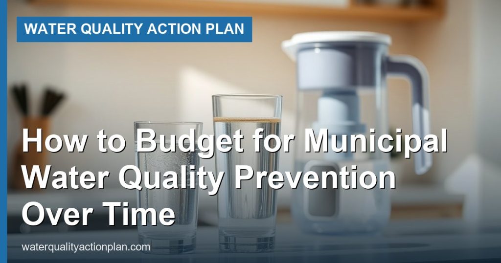 How to Budget for Municipal Water Quality Prevention Over Time
