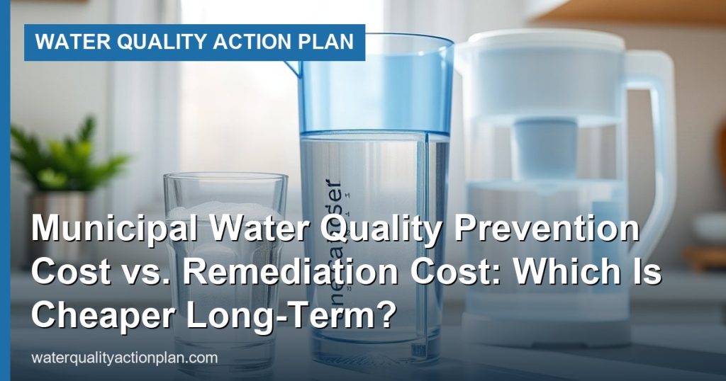Municipal Water Quality Prevention Cost vs. Remediation Cost: Which Is Cheaper Long-Term?