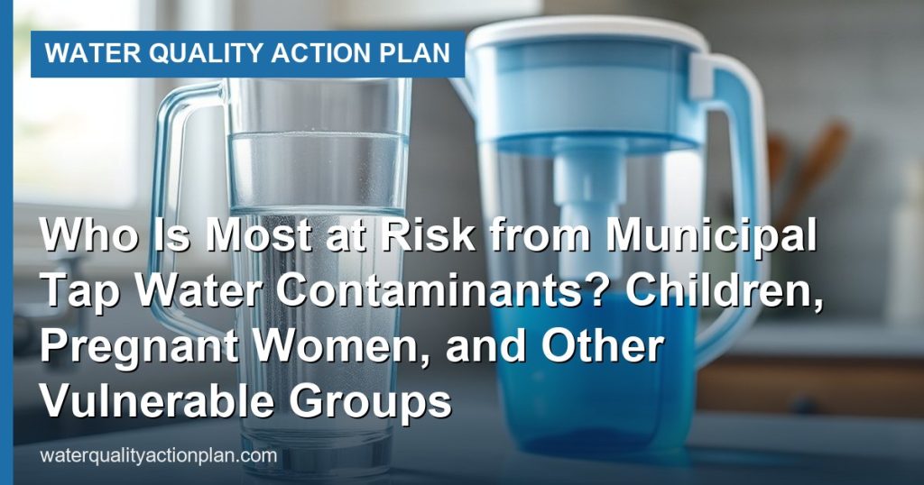 Who Is Most at Risk from Municipal Tap Water Contaminants? Children, Pregnant Women, and Other Vulnerable Groups